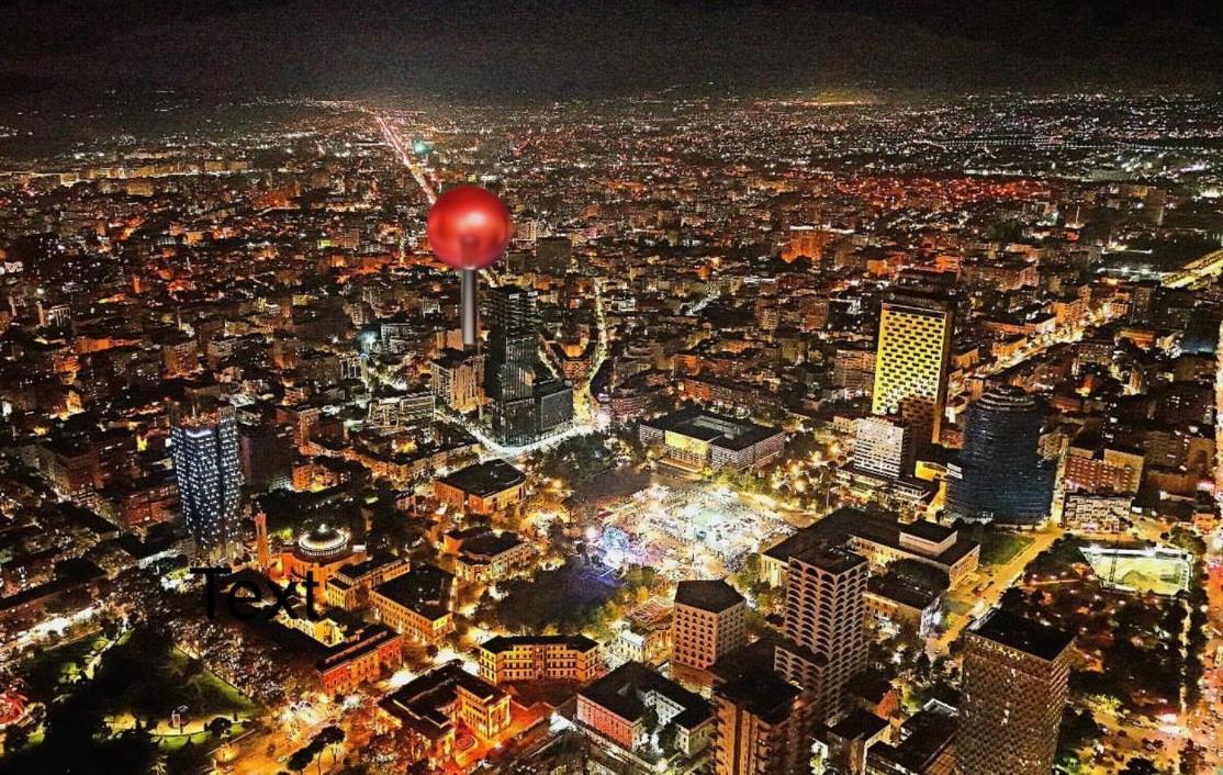 Rooftop City Light تيرانا المظهر الخارجي الصورة